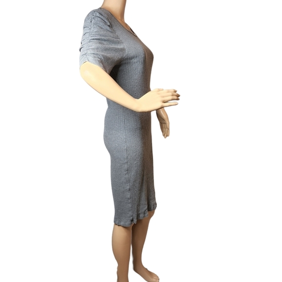 NWOT SUNDRY ribbed stretch Dress - Picture 10 of 15